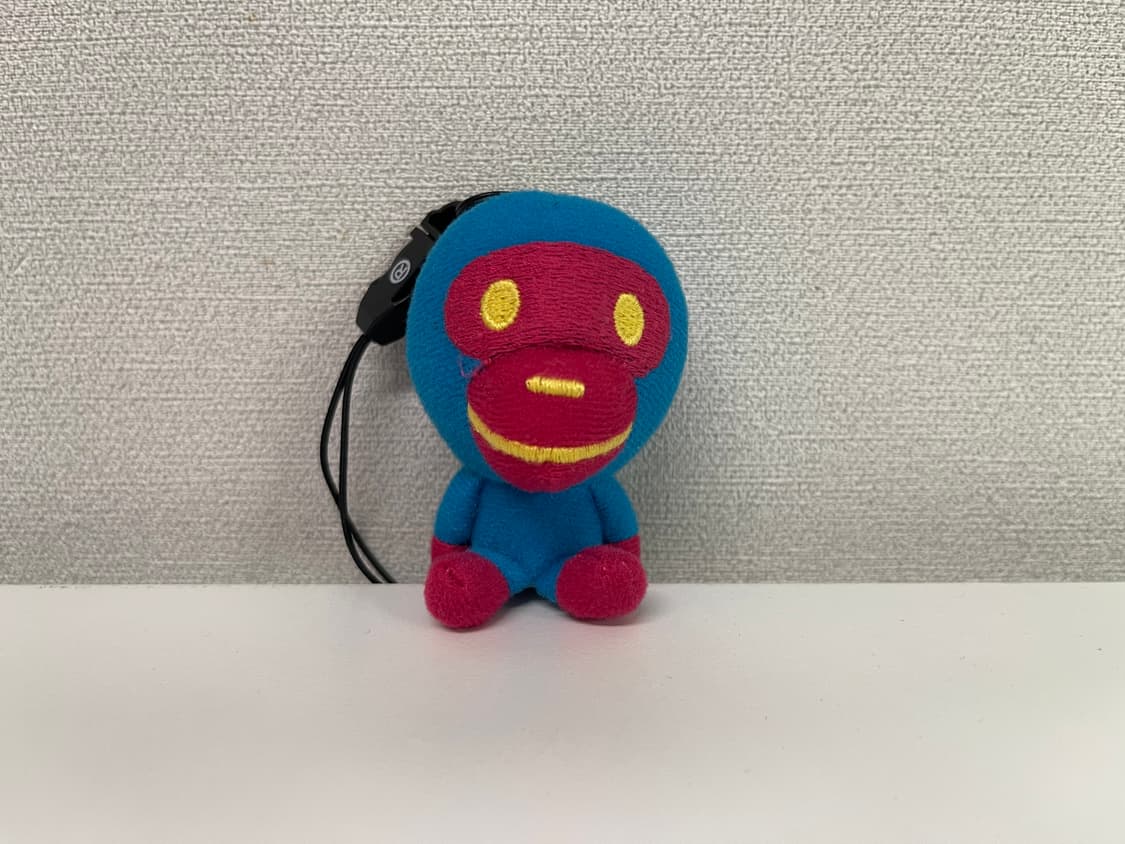 베이프 베이비 마일로 플러쉬 돌 스트랩 키링 세트 상품이미지4