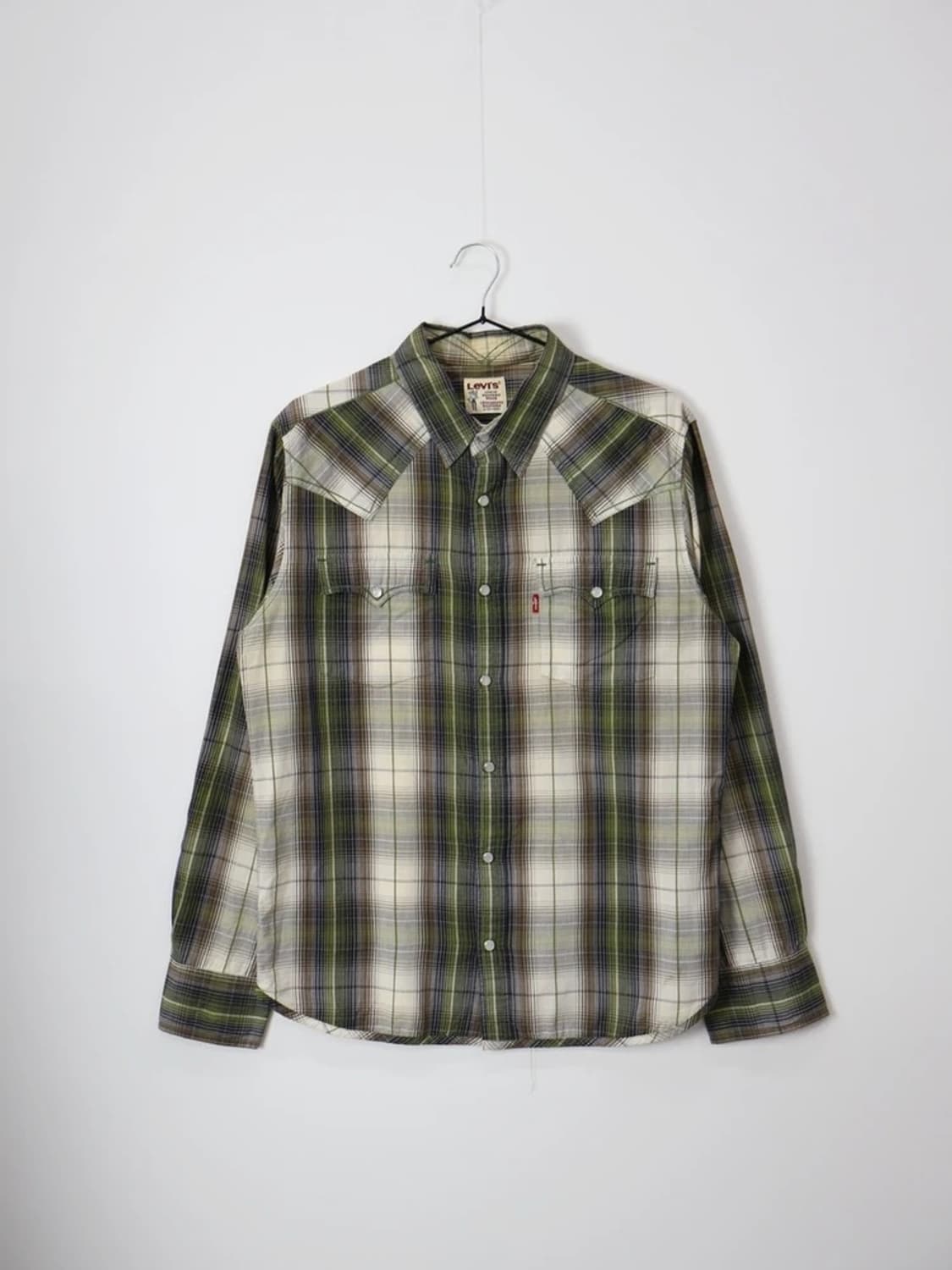 Levi’s Western Plaid Snap Shirt 상품이미지3