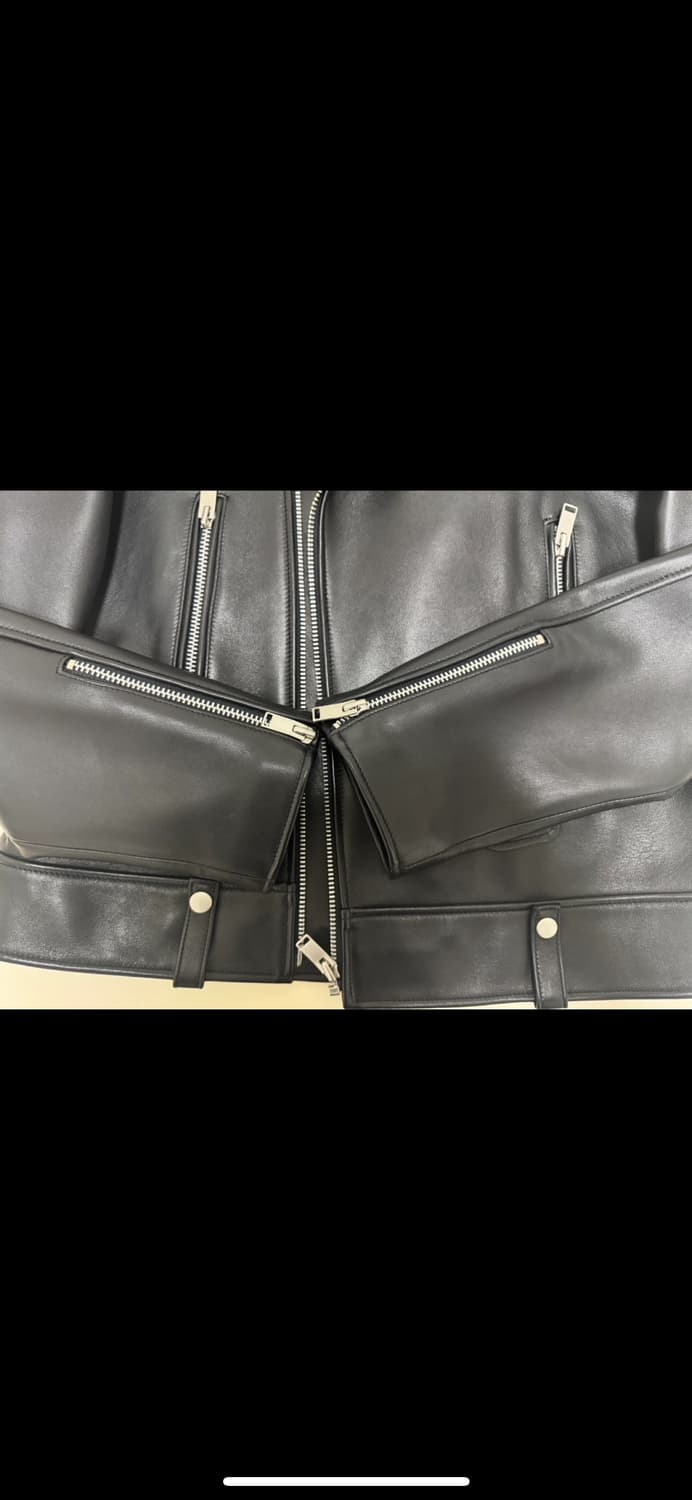 딤스킨 램스킨 레더 자켓 105사이즈 상품이미지2