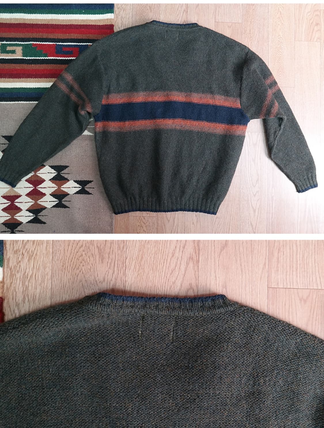 미국산 90s 울리치 빈티지 울 스웨터 빅사이즈 상품이미지6