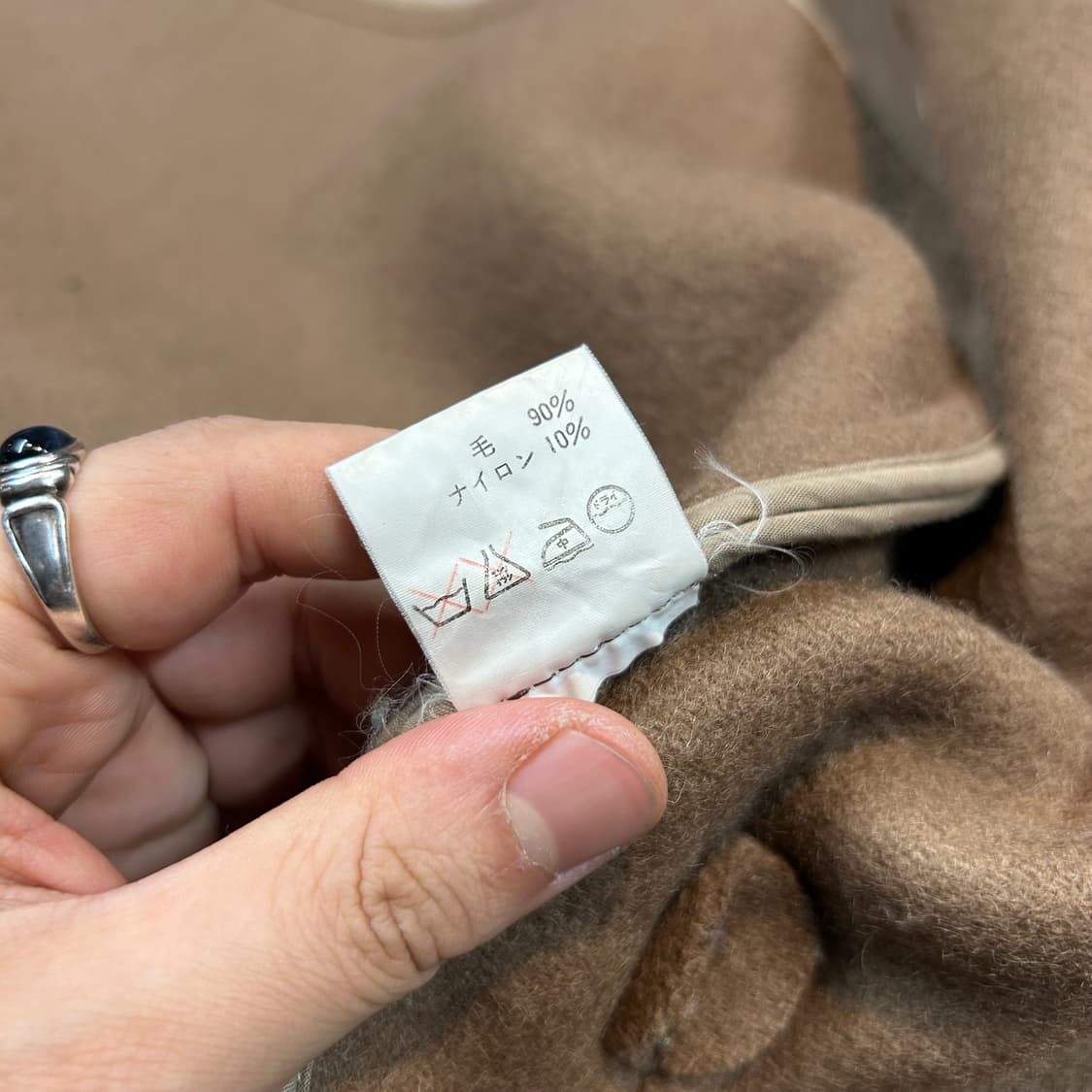 M) 반 잭 VAN JAC 클래식 우드 토글 더플 코트 상품이미지8