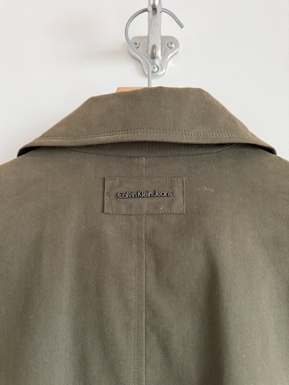 캘빈클라인(CK JEANS) 견장 코튼 코트 상품이미지7