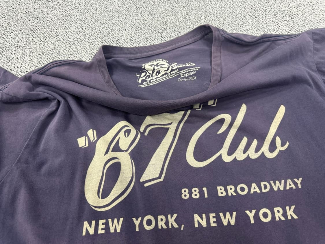 폴로 랄프로렌 빈티지 프린팅 반팔티 상품이미지3