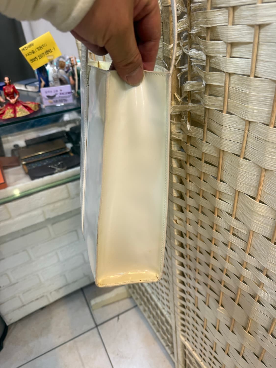 정품 프라다 애나멜 쇼퍼백 팝니다 상품이미지3