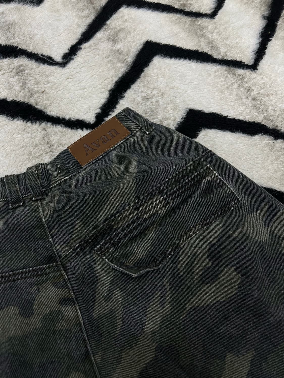 [XS]어반드레스 와이드 카모 카고 팬츠 상품이미지1