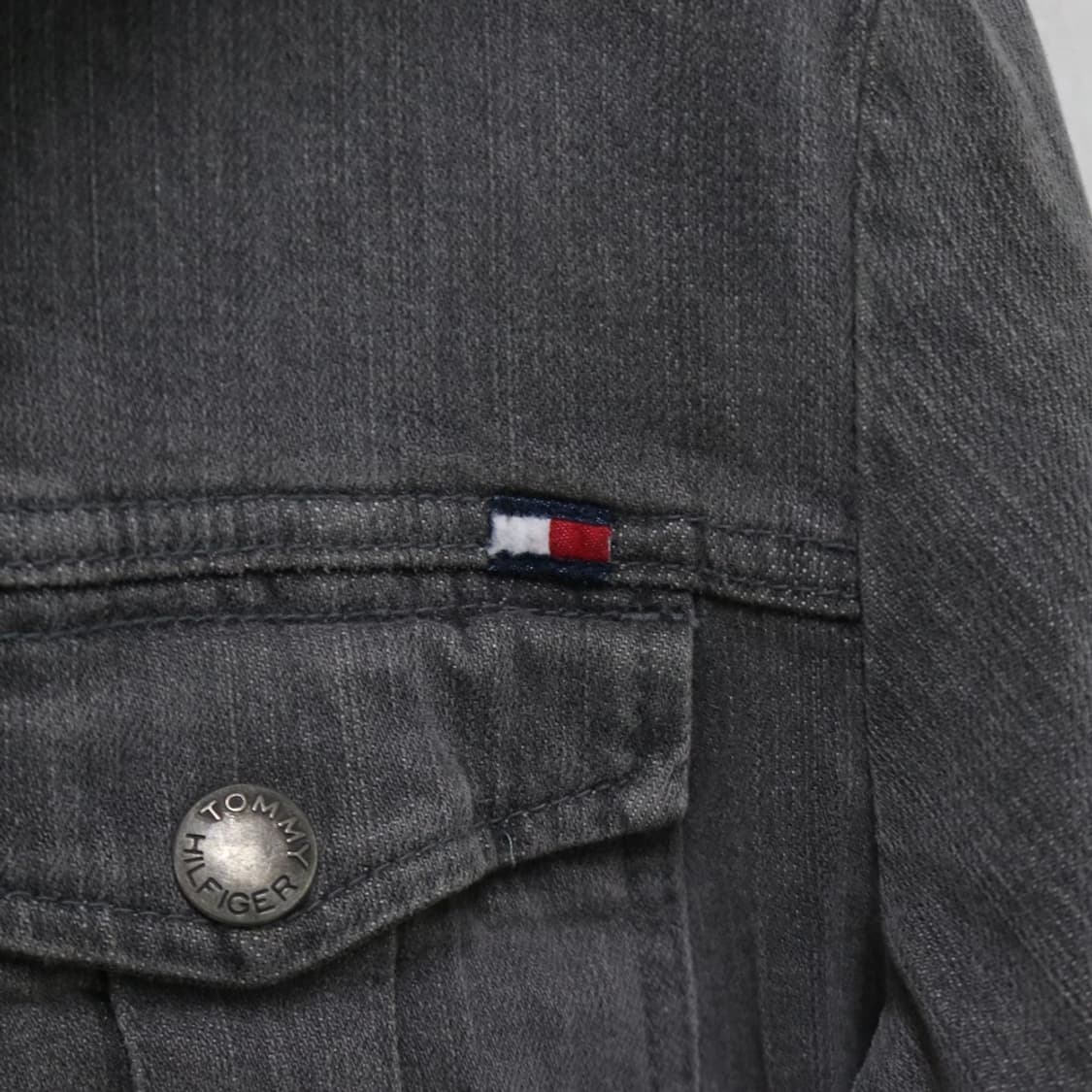 타미힐피거 니트 터틀넥 데님 자켓 64371 상품이미지7