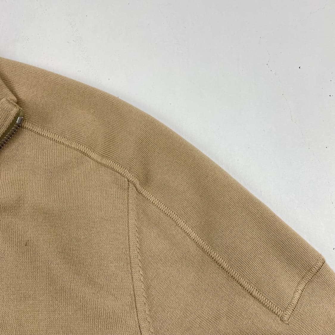 마르지엘라 백 스티치 코튼 니트 집업 (100) 상품이미지4