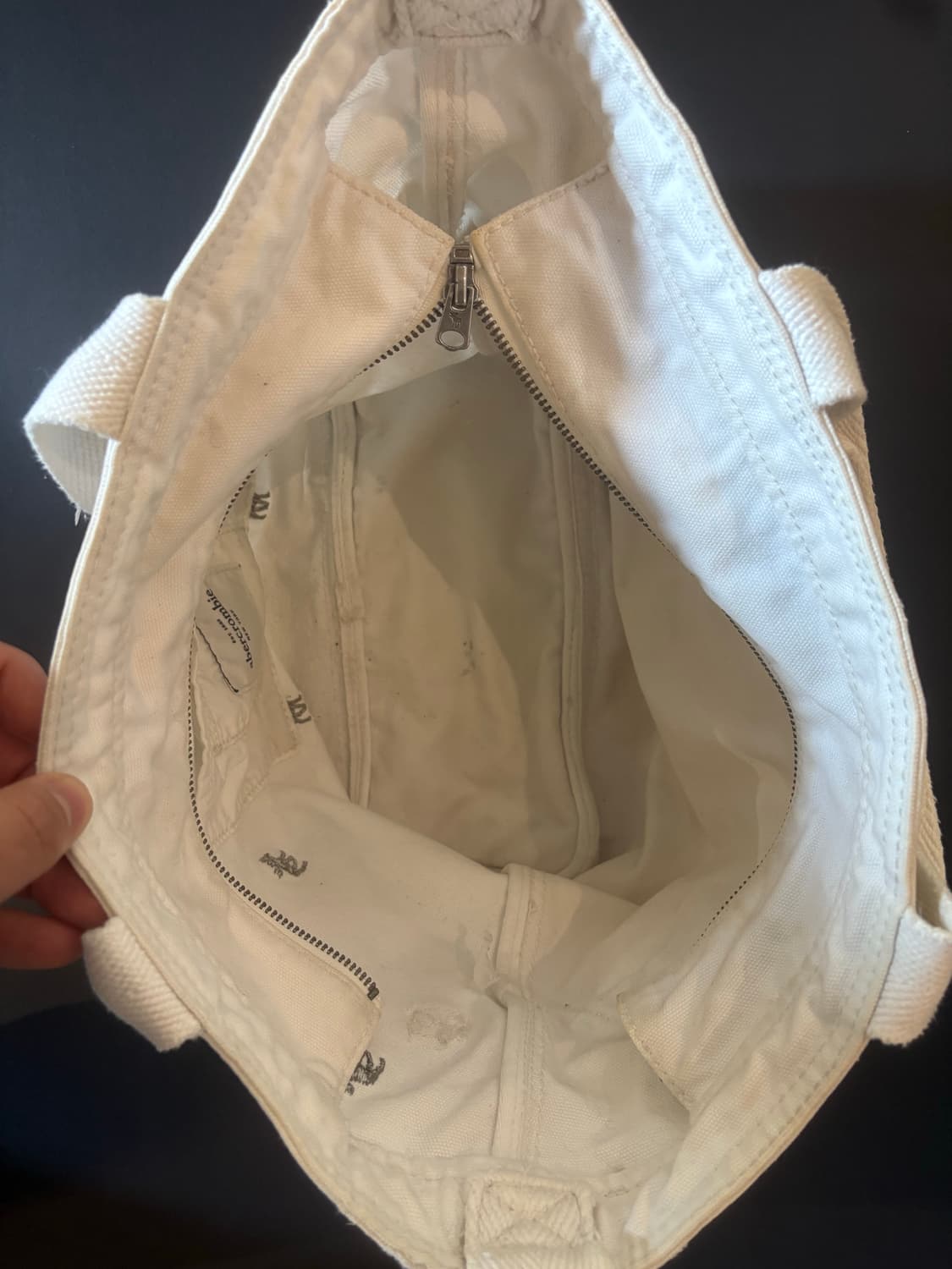 아베크롬비 메신저백 화이트 그레이 상품이미지6