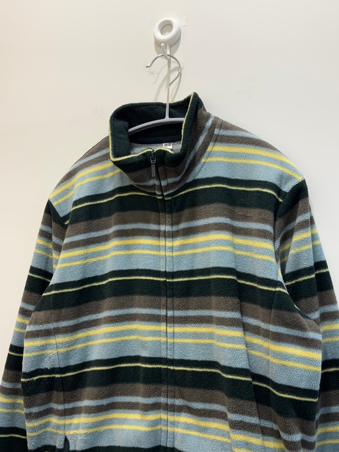 uniqlo 레몬그라스 스트라이츠 플리스 점퍼 상품이미지2