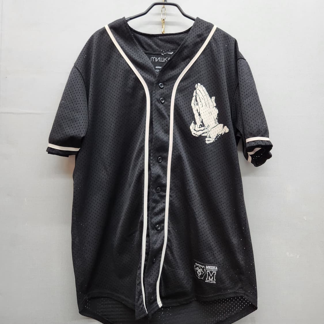 미사카 올드스쿨 스트릿 디자인 야구져지 L~XL(남여공용) 상품이미지2