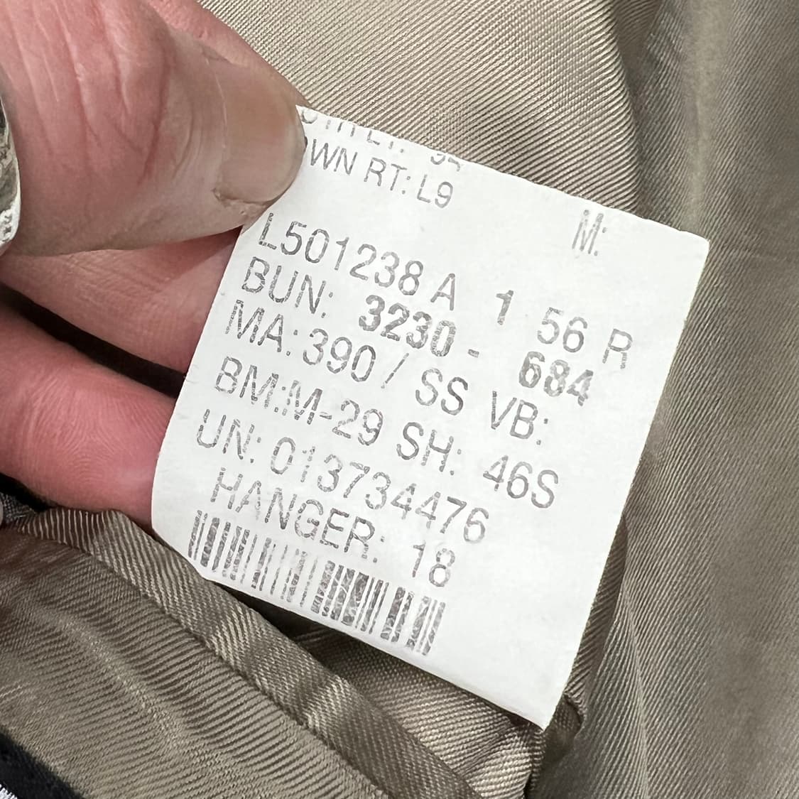 랄프로렌 미니멀 블레이저 s09543 상품이미지9