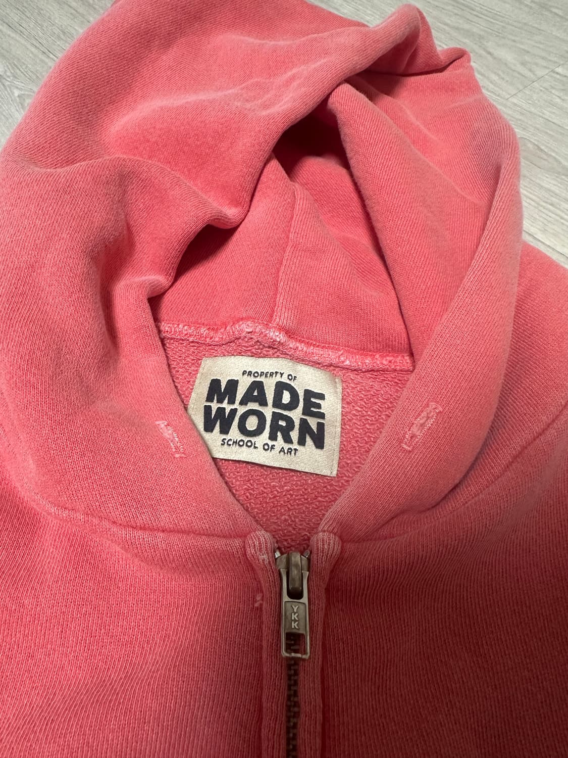 메이드원 블랭크 후드집업 상품이미지1