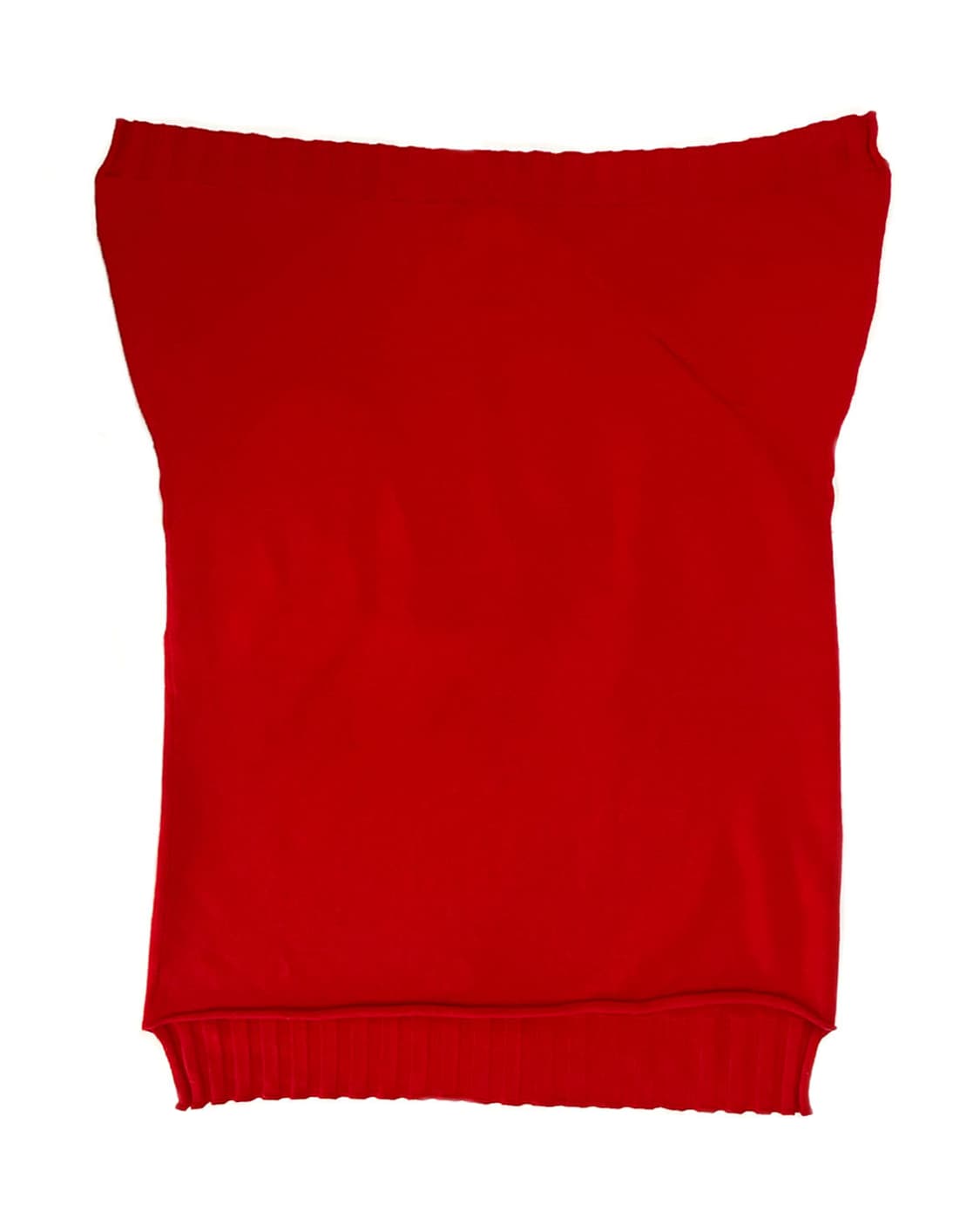 mystic 레드 슬리브리스 니트  상품이미지3