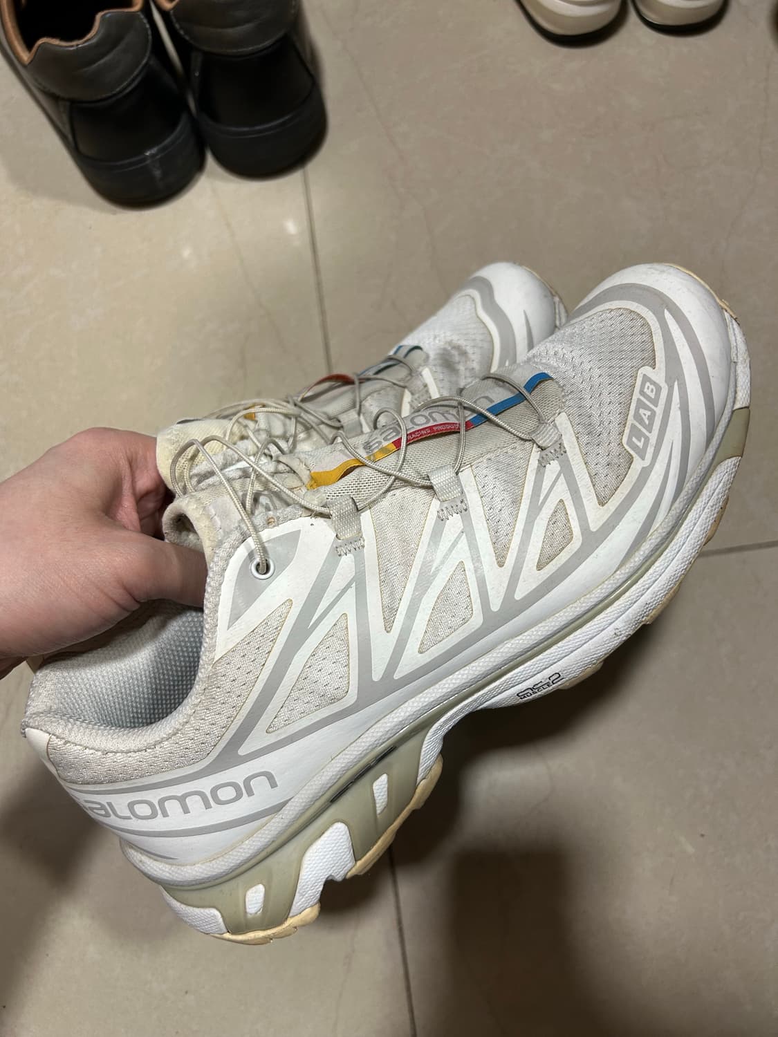 살로몬 xt-6 화이트 상품이미지5