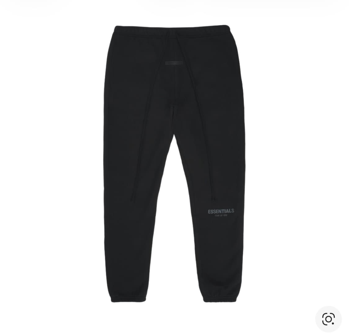 에센셜 코어 컬렉션 스웨트팬츠 블랙 L size  상품이미지2