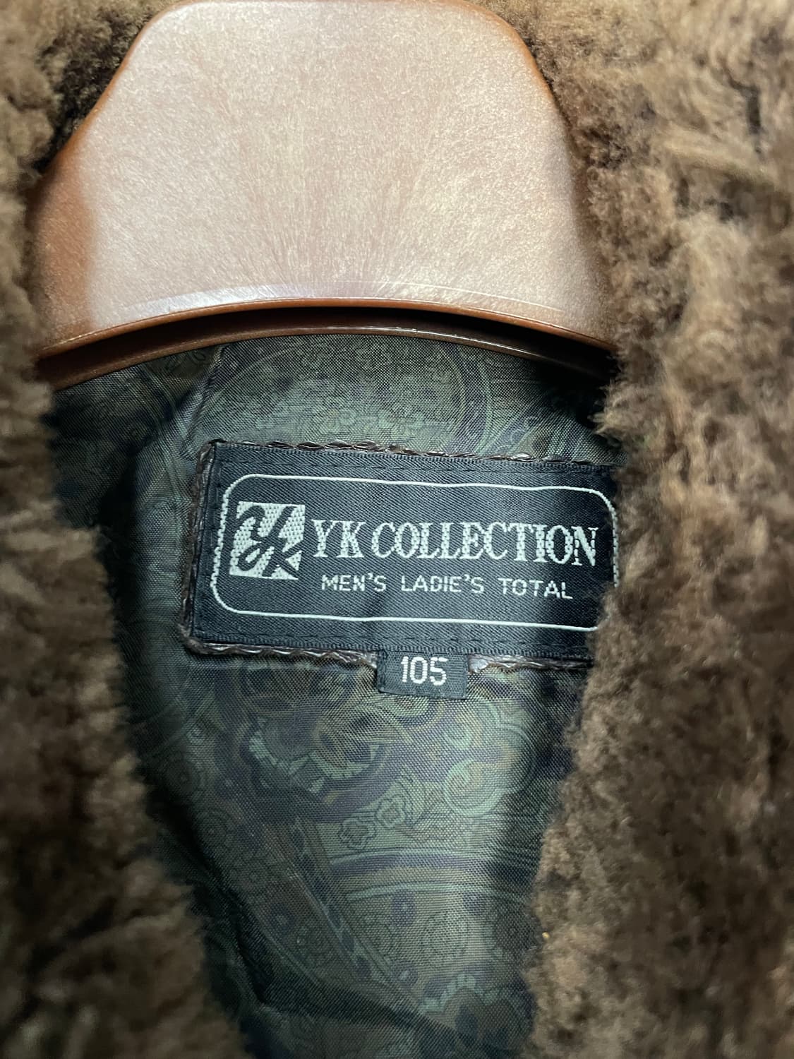 빈티지 카라 퍼 브라운 가죽 자켓 (털부착가능) H2052 상품이미지5