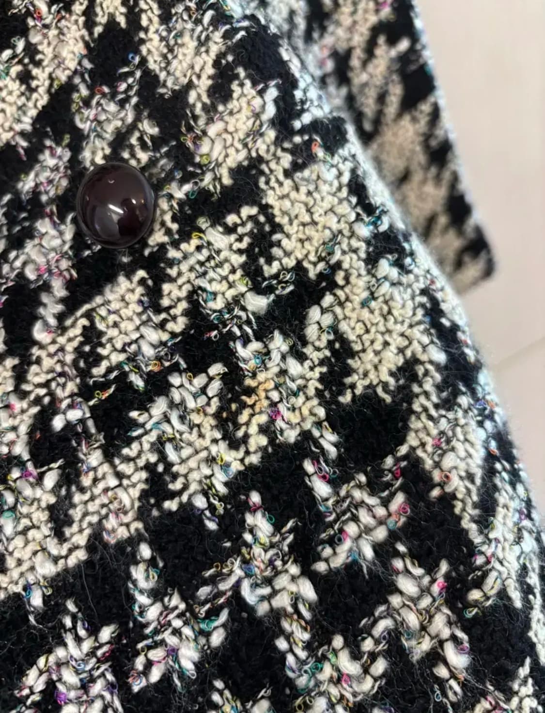 일본 빈티지 트위드자켓(44-66) 상품이미지4