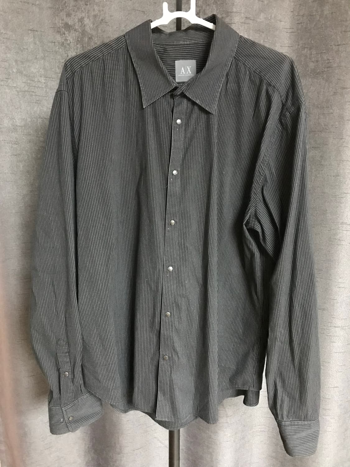 아르마니 Armani Exchange 남성 스트라이프 셔츠 XL 상품이미지1