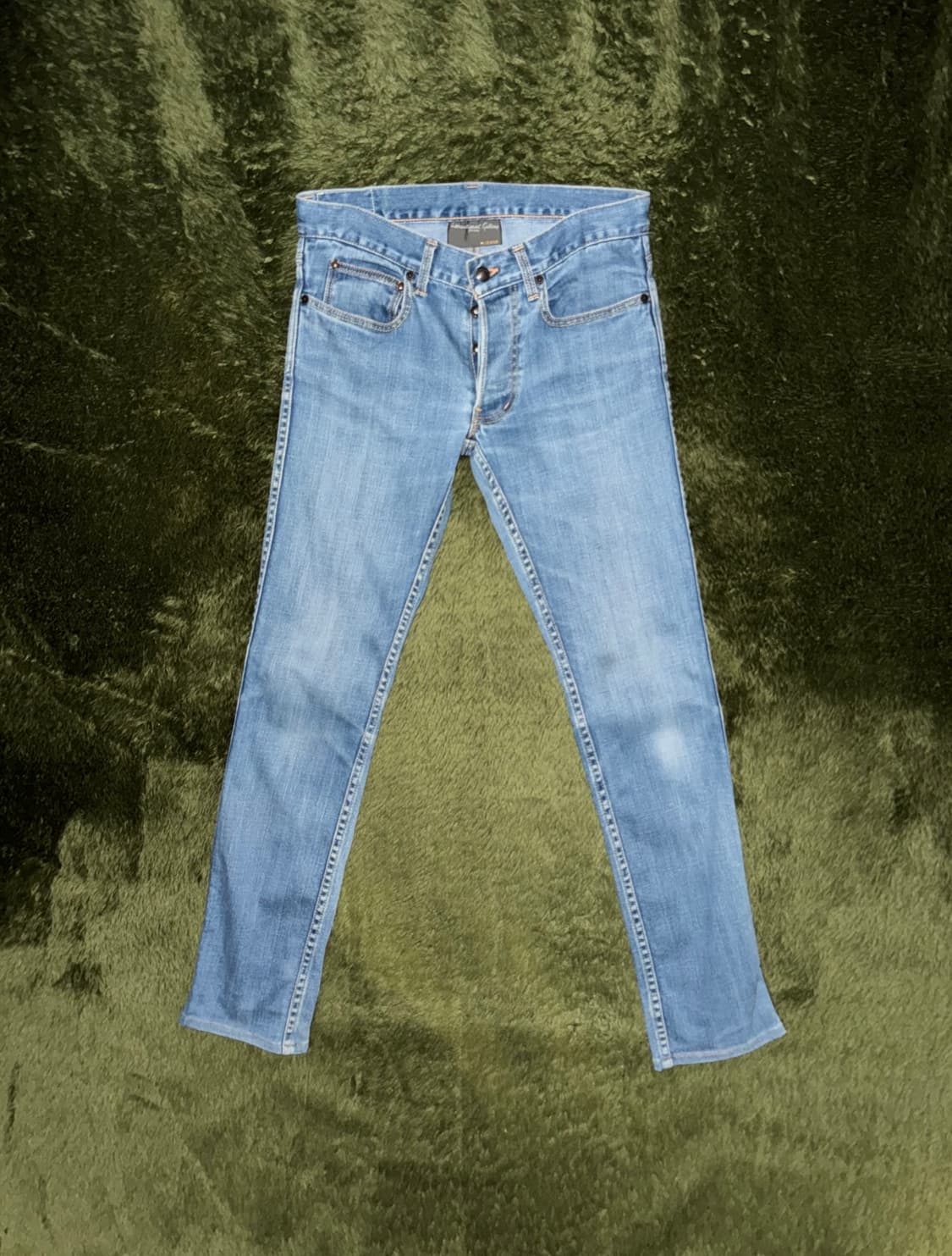 [48] BEAMS 빔즈 인터네셔널 갤러리 버튼 플라이 데님 팬츠 상품이미지1