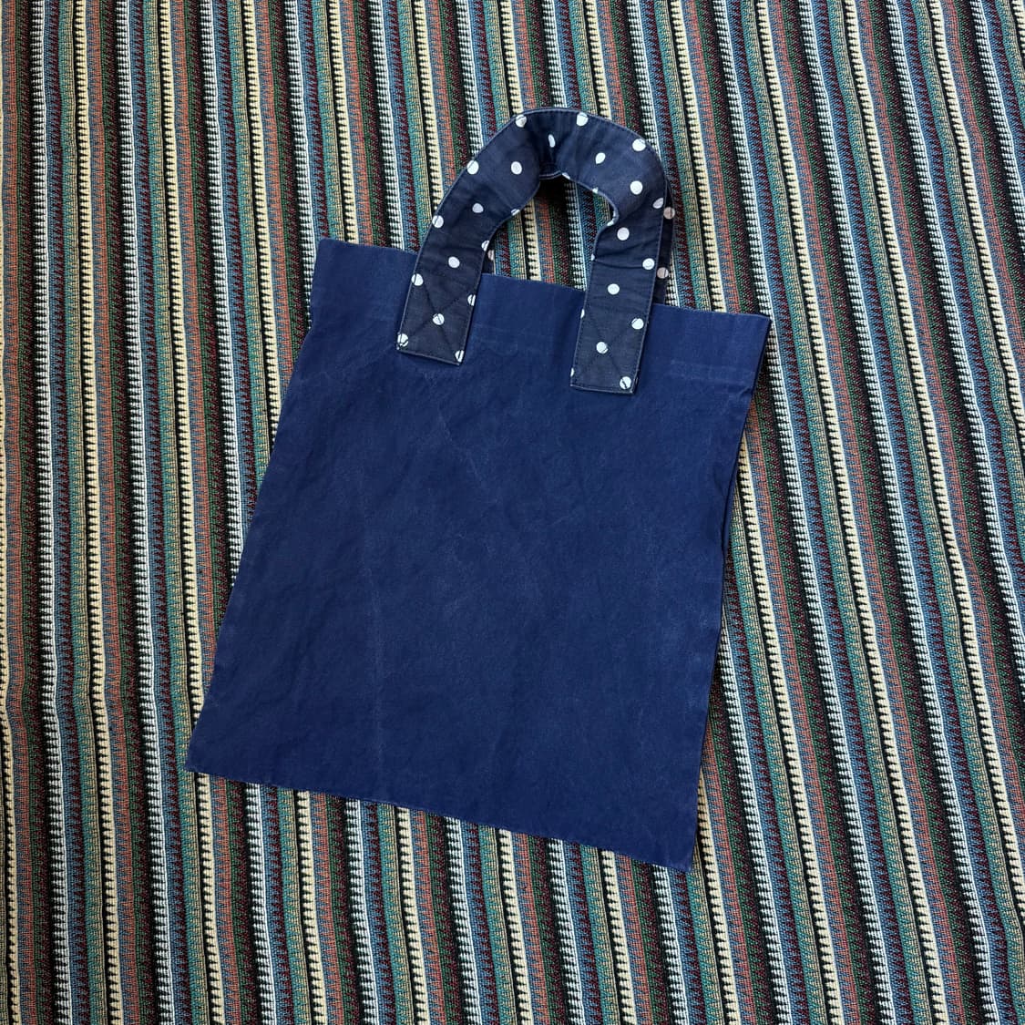 꼼데가르송 도트 토트백 상품이미지1