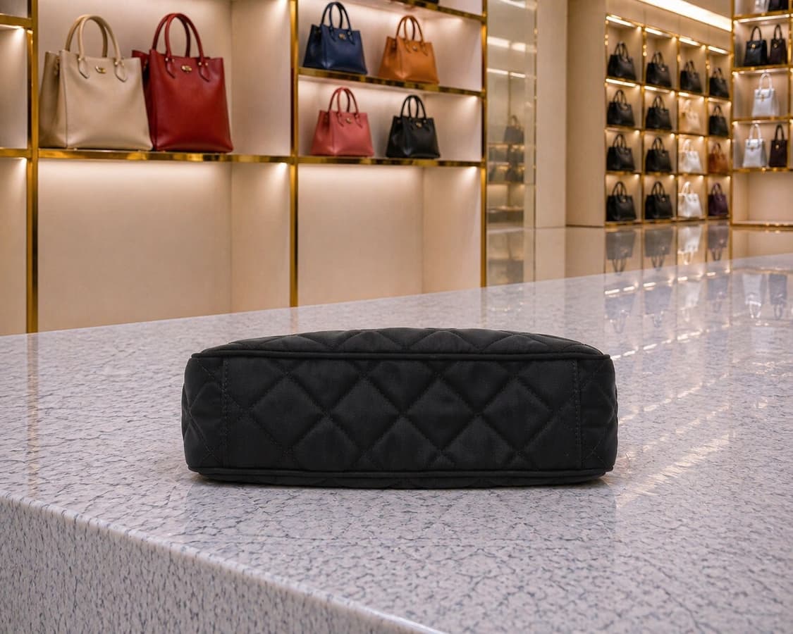 [A급] 프라다 퀼팅 나일론 숄더백 판매합니다!!! 상품이미지3