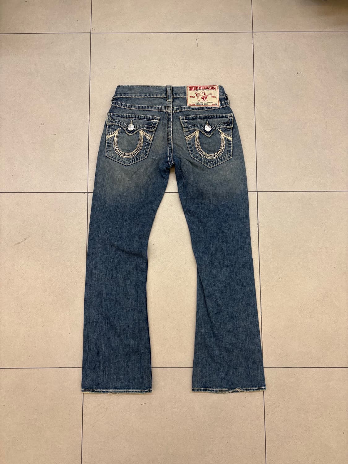 트루릴리전 RAINBOW BILLY 부츠컷 데님 상품이미지4