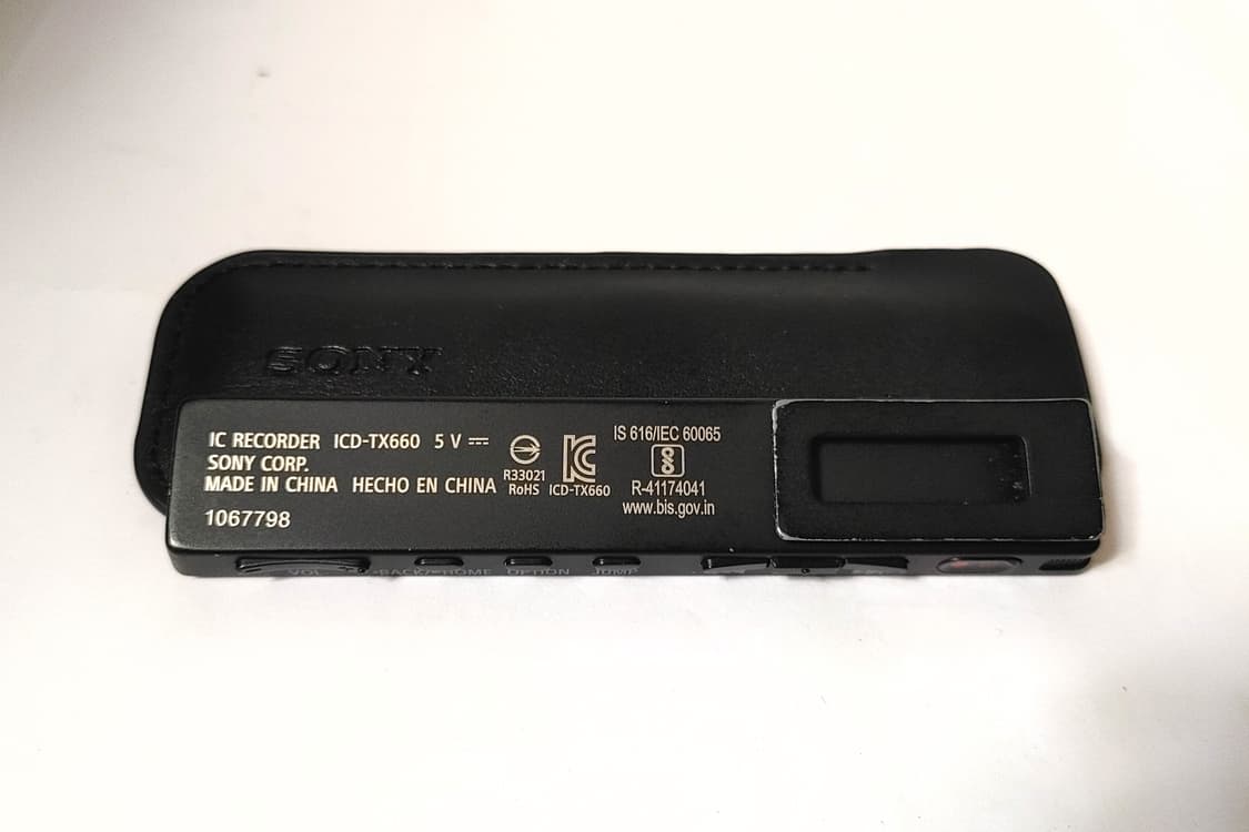 (SONY) 소니 보이스 레코더 TX660 녹음기 상품이미지2