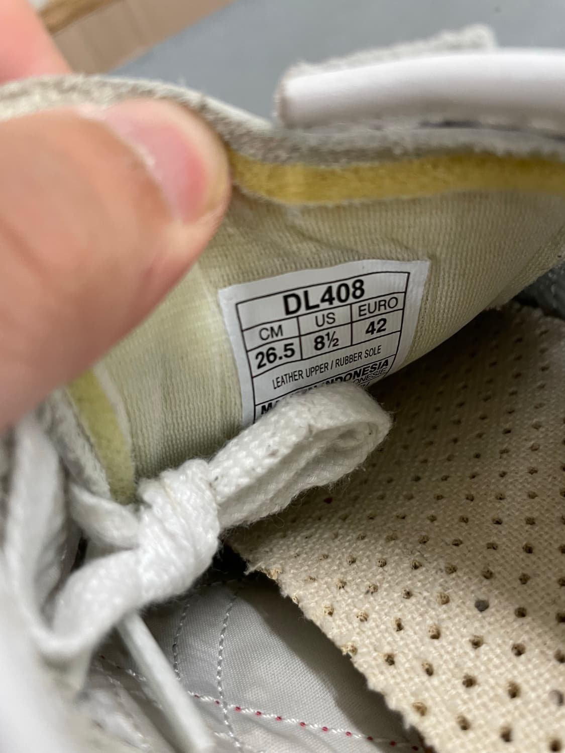 오니츠카타이거 멕시코 66 화이트 블루 270 상품이미지7