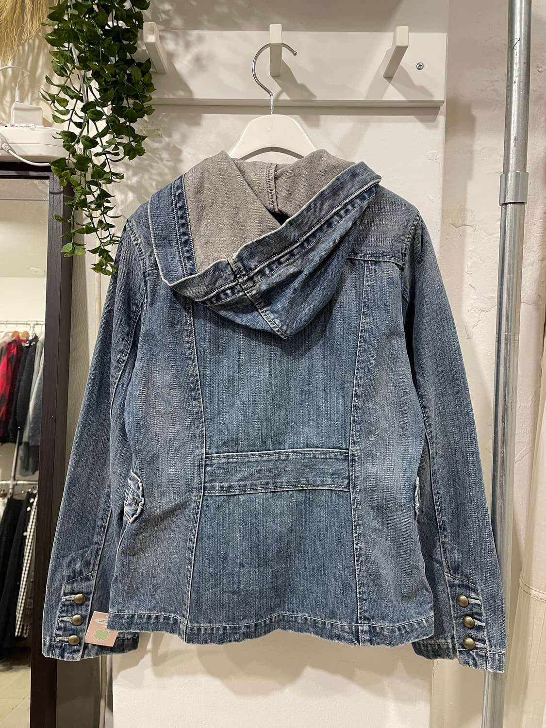 EAST BOY Denim hoodie jacket 상품이미지7