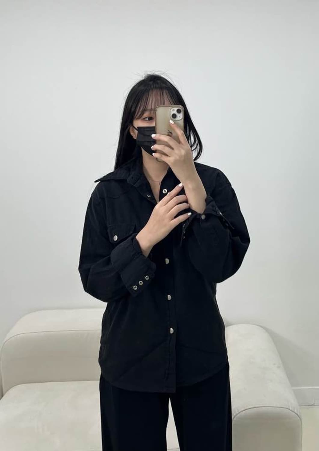 돌체앤가바나 90s 웨스턴 코튼혼방 셔츠 (남녀공용 상품이미지2