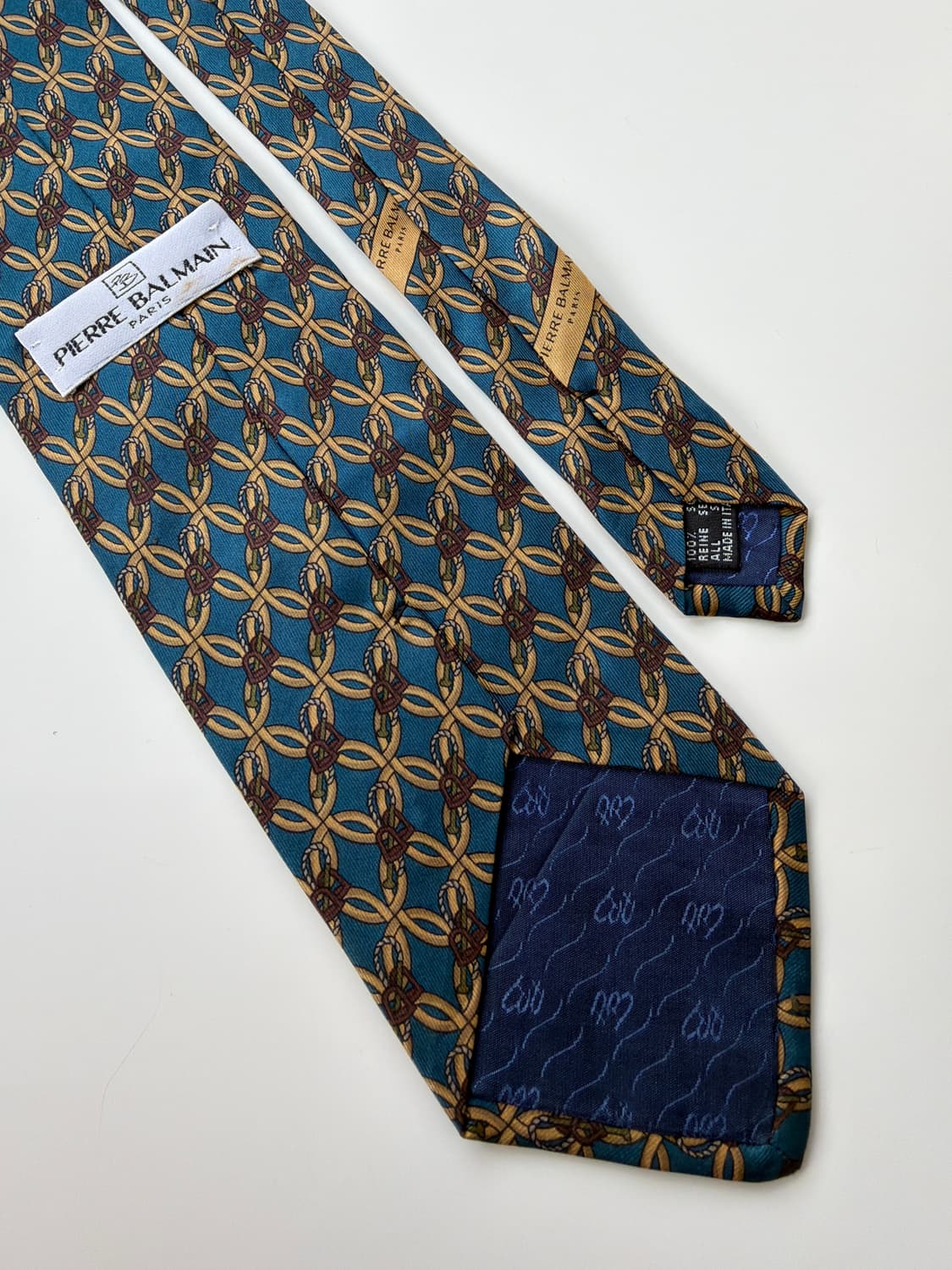 피에르 발망 (PIERRE BALMAIN) 실크 넥타이 9.5cm 상품이미지5