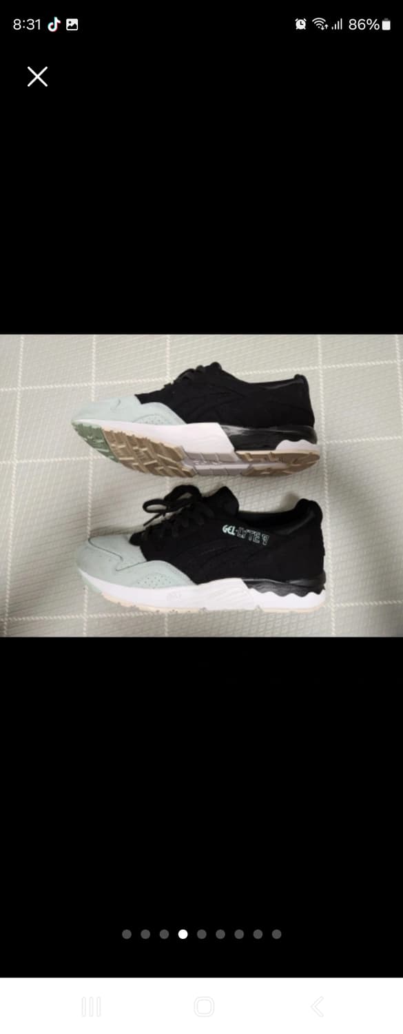 아식스 GEL-LYTE V  헬스장 운동화270(실착적어요) 상품이미지4