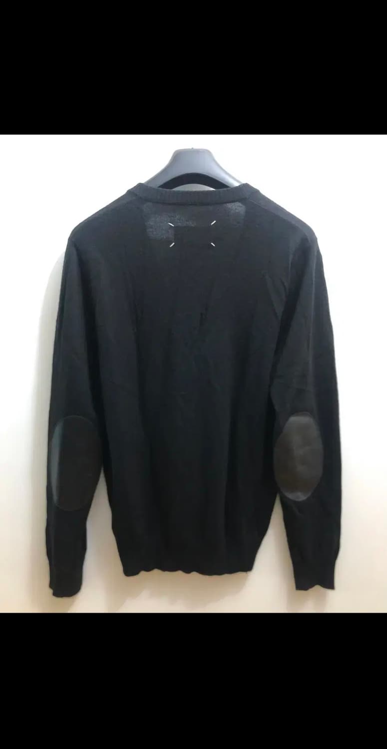 마르지엘라 엘보우패치 가디건 블랙 M 상품이미지2