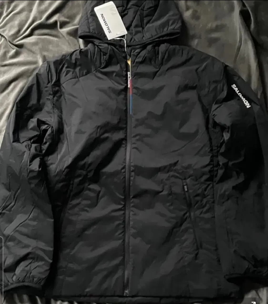 [XL] 살로몬 모디세이 패딩자켓 블랙 상품이미지2