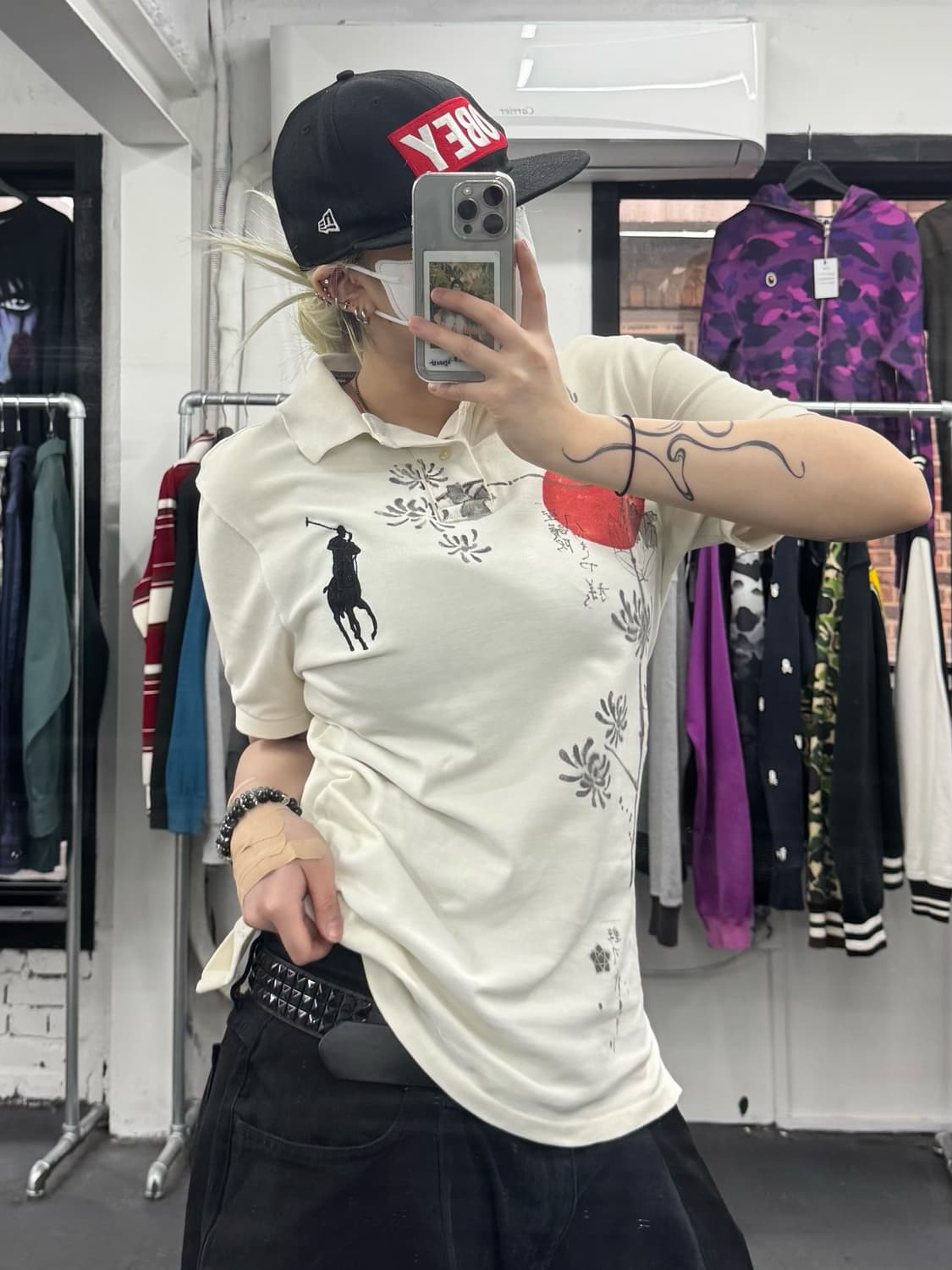 폴로 랄프로렌 사쿠라 빅포니 PK 티셔츠 상품이미지5