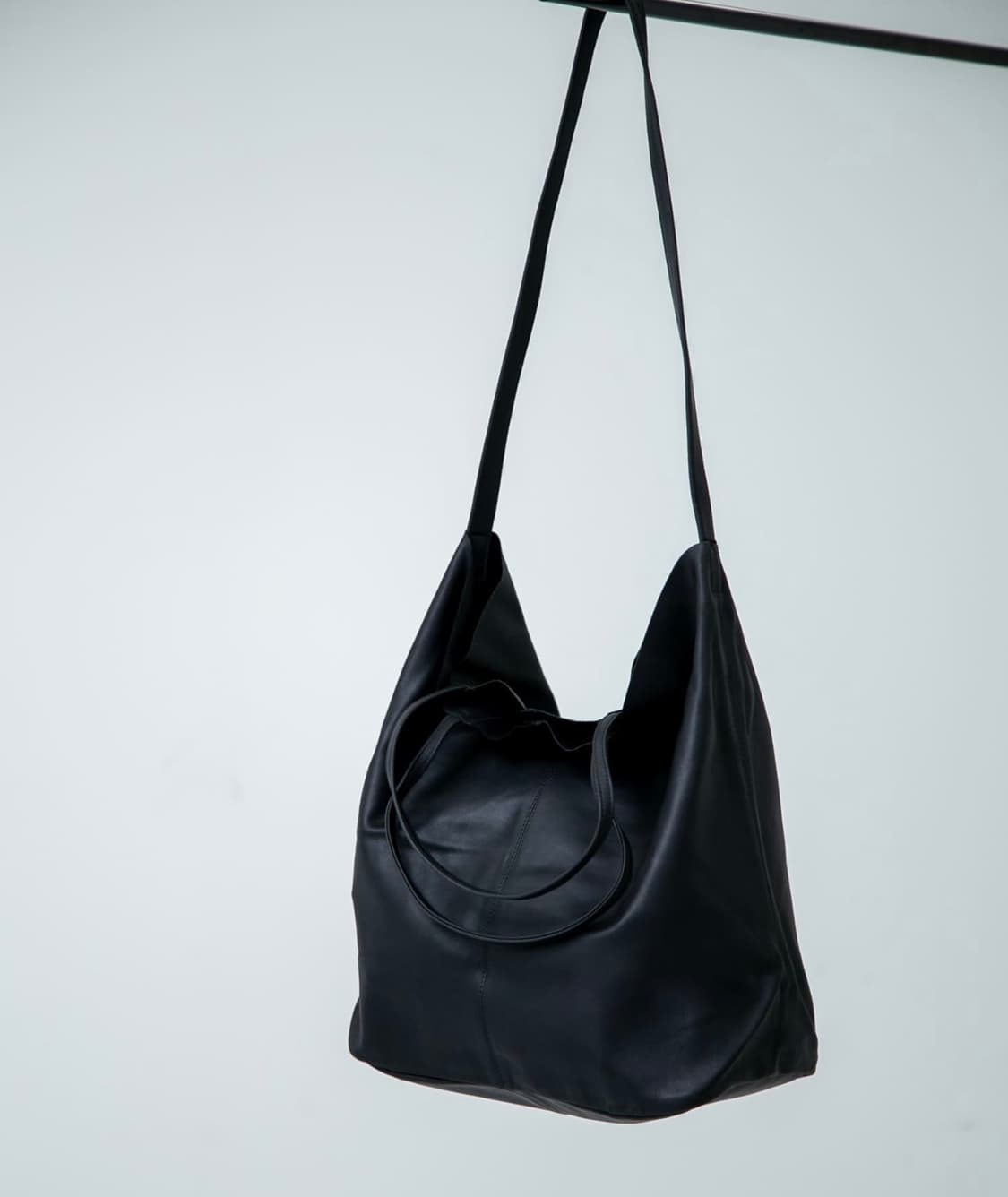 Morphee 모르피 (모르페) 3WAY 라지 토트백 크로스백 블랙 레더 상품이미지1