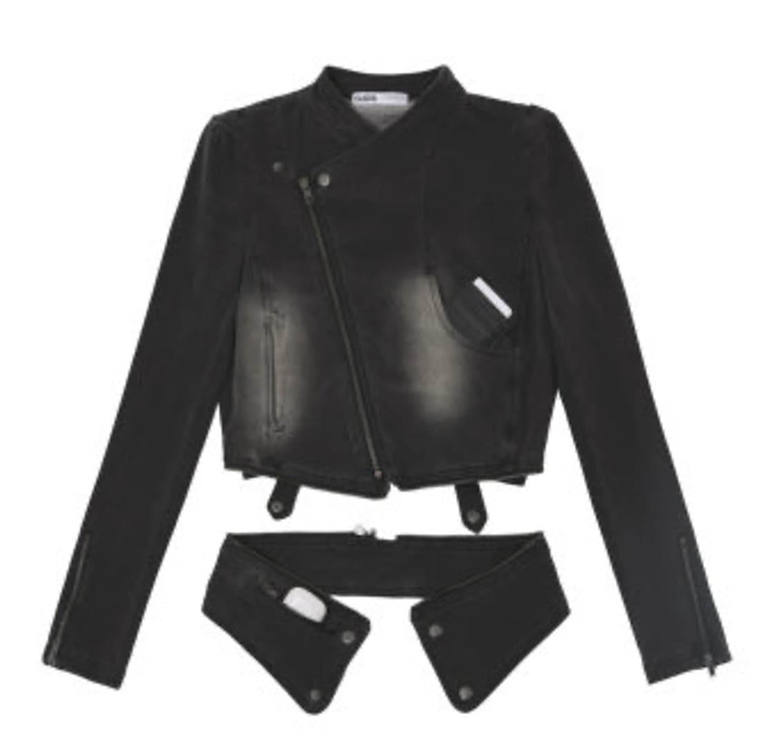 오호스 데님자켓 에스파 닝닝 착용 1size 상품이미지1