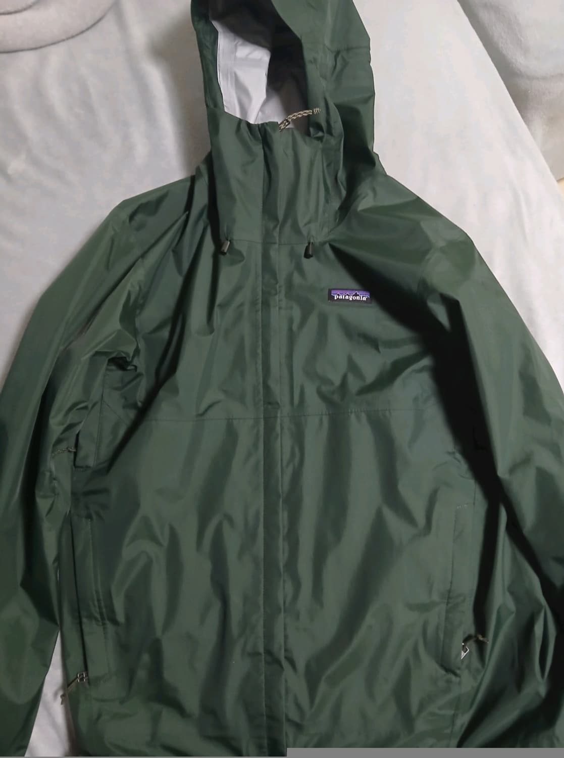 파타고니아 토렌쉘3L(토렌트쉘3L) 후드레인자켓 그린 상품이미지1