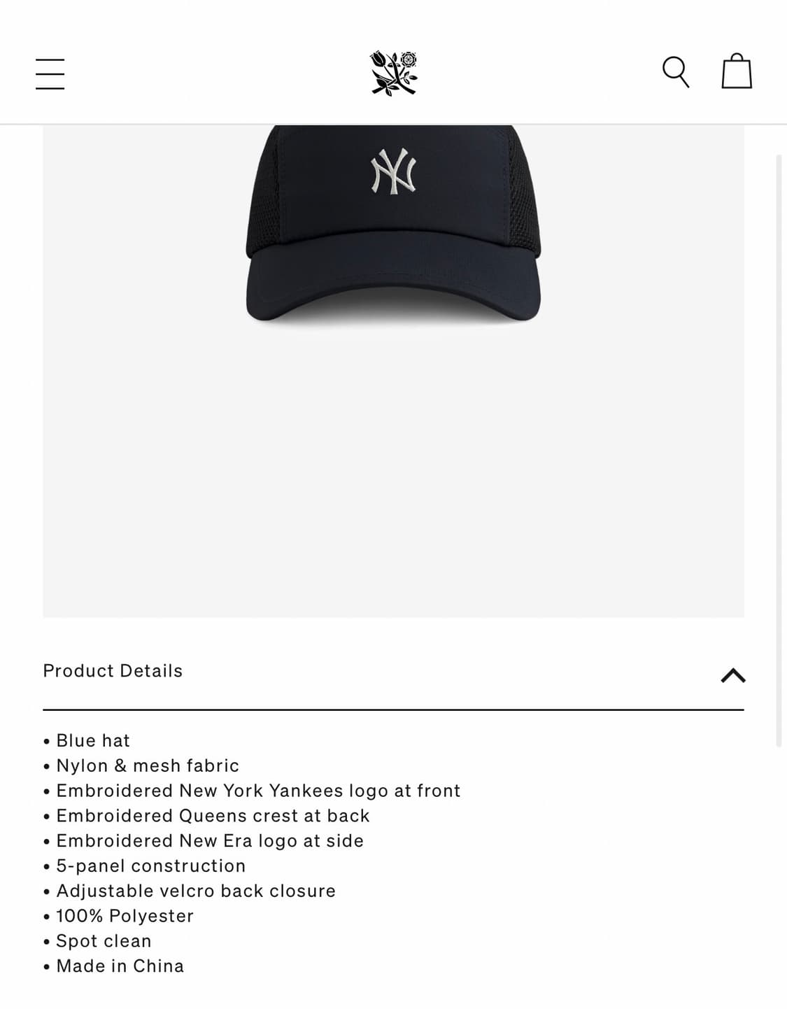 에메 레온 도르 / 뉴에라 양키스 러닝 캡 (네이비) 상품이미지3