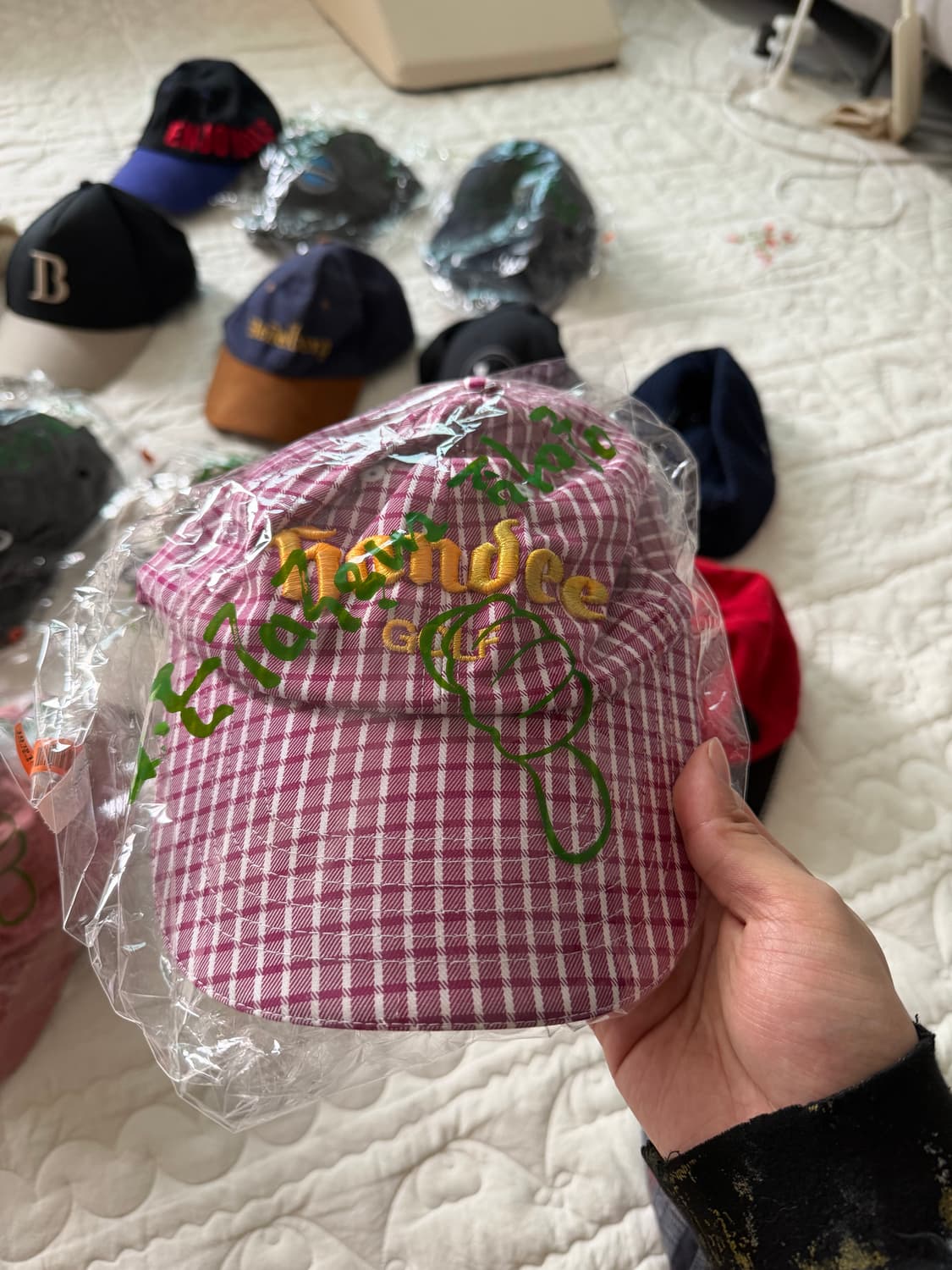 2번) 해외바잉 or 국내매장구매 모자들 볼캡, 헌팅캡, 이어플랩캡 등 상품이미지1