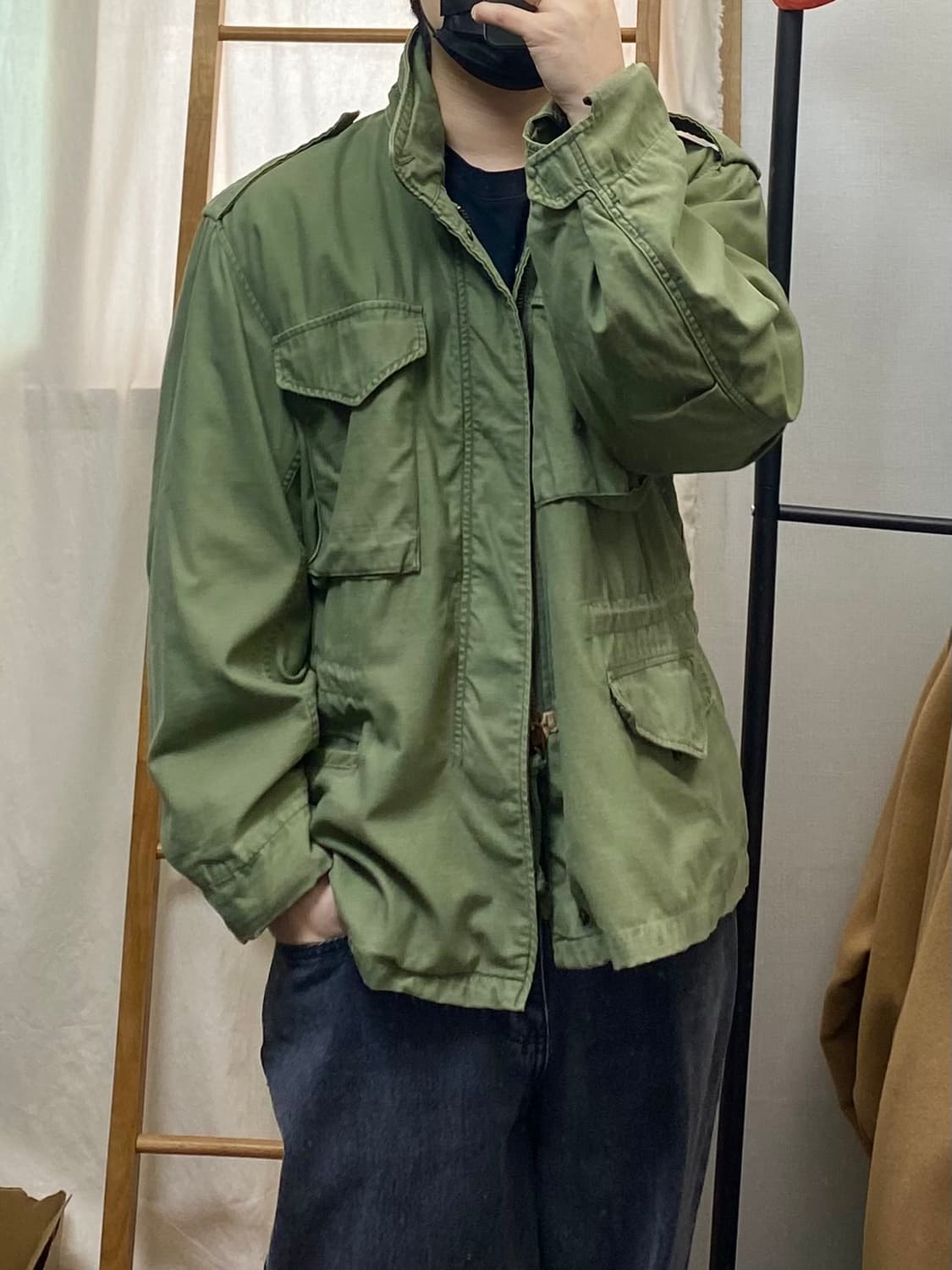 [M-L] 80s U.S.ARMY 미군 M65 밀리터리 필드자켓 상품이미지6