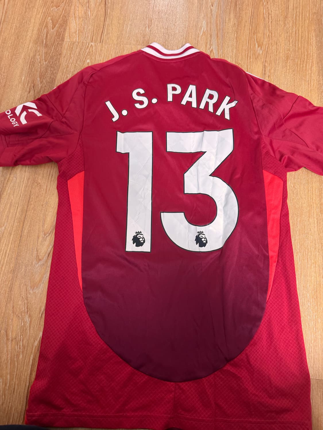 맨유 유니폼 박지성 마킹 상품이미지4