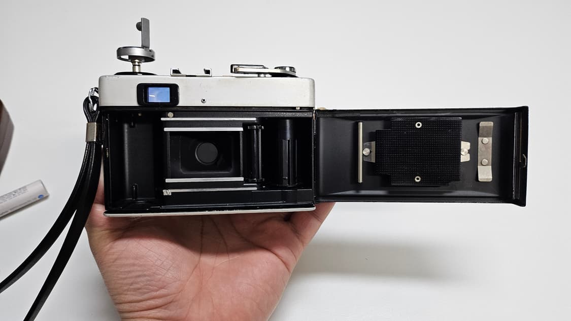 작례O 자동 노출의 정점 리코 elnica F 필름카메라 빈티지 필카 상품이미지9