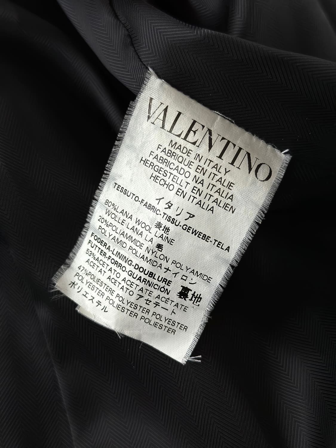 레드 발렌티노 울 블렌드 리본 벨트 코트 상품이미지10