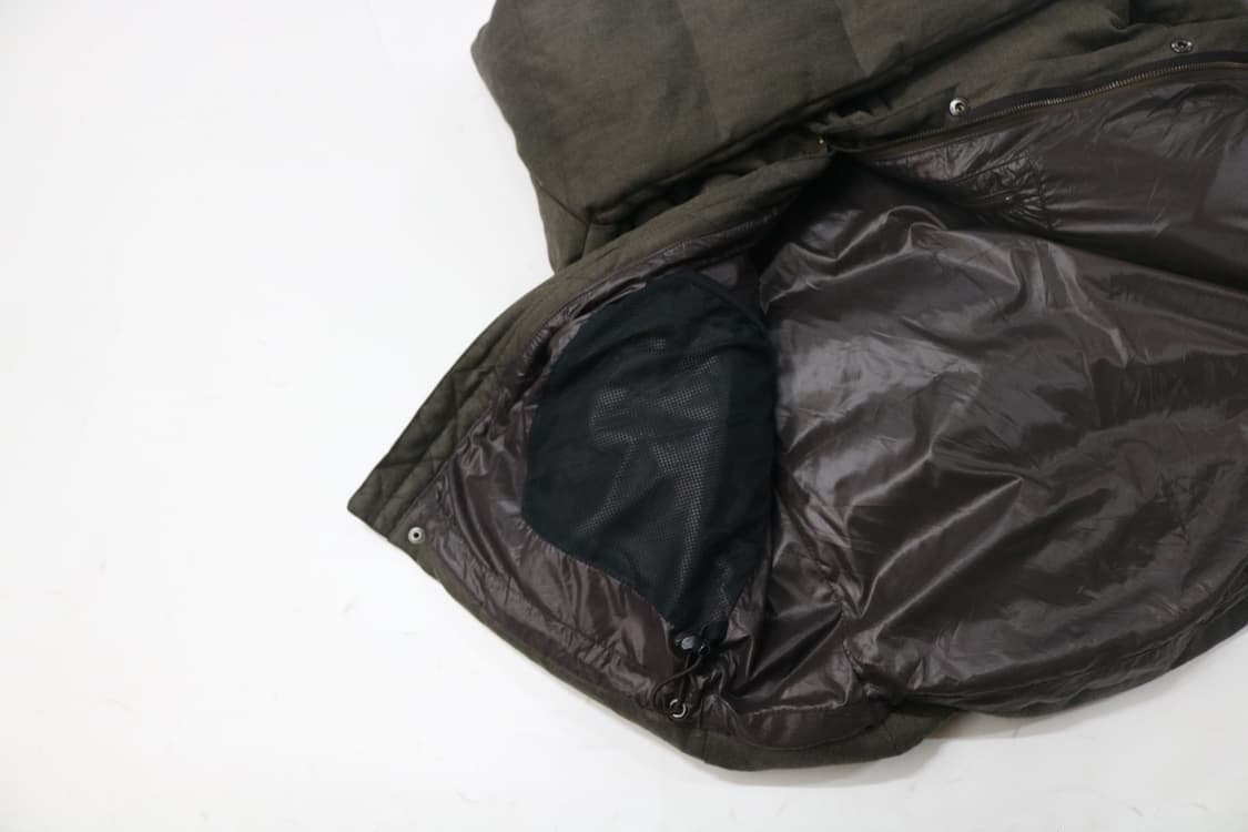 Johnbull 존불 빈티지 헤링본 패턴 덕다운 푸퍼 패딩 (M) 상품이미지9