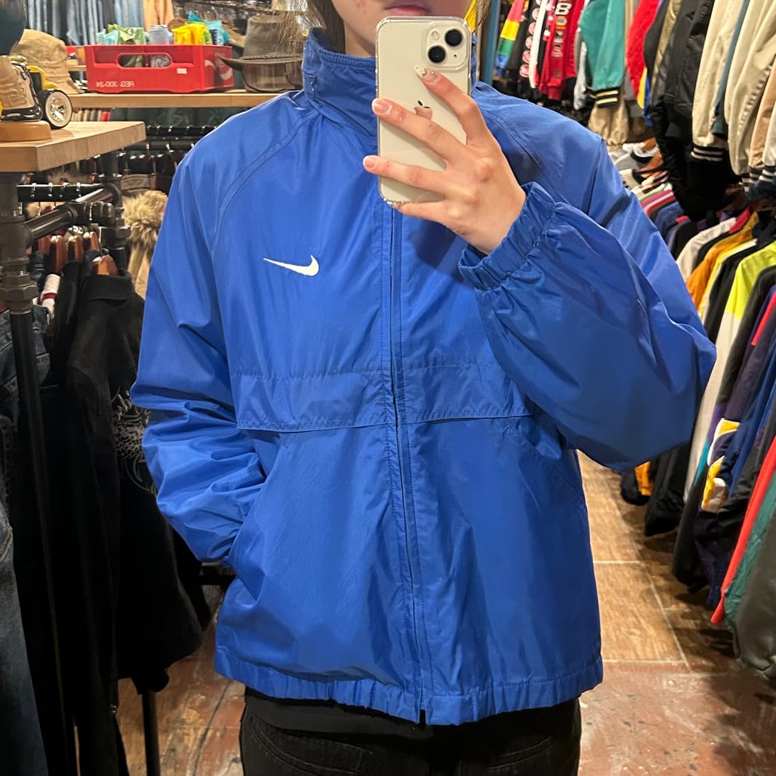 [HI] 나이키 바람막이 블루 상품이미지2