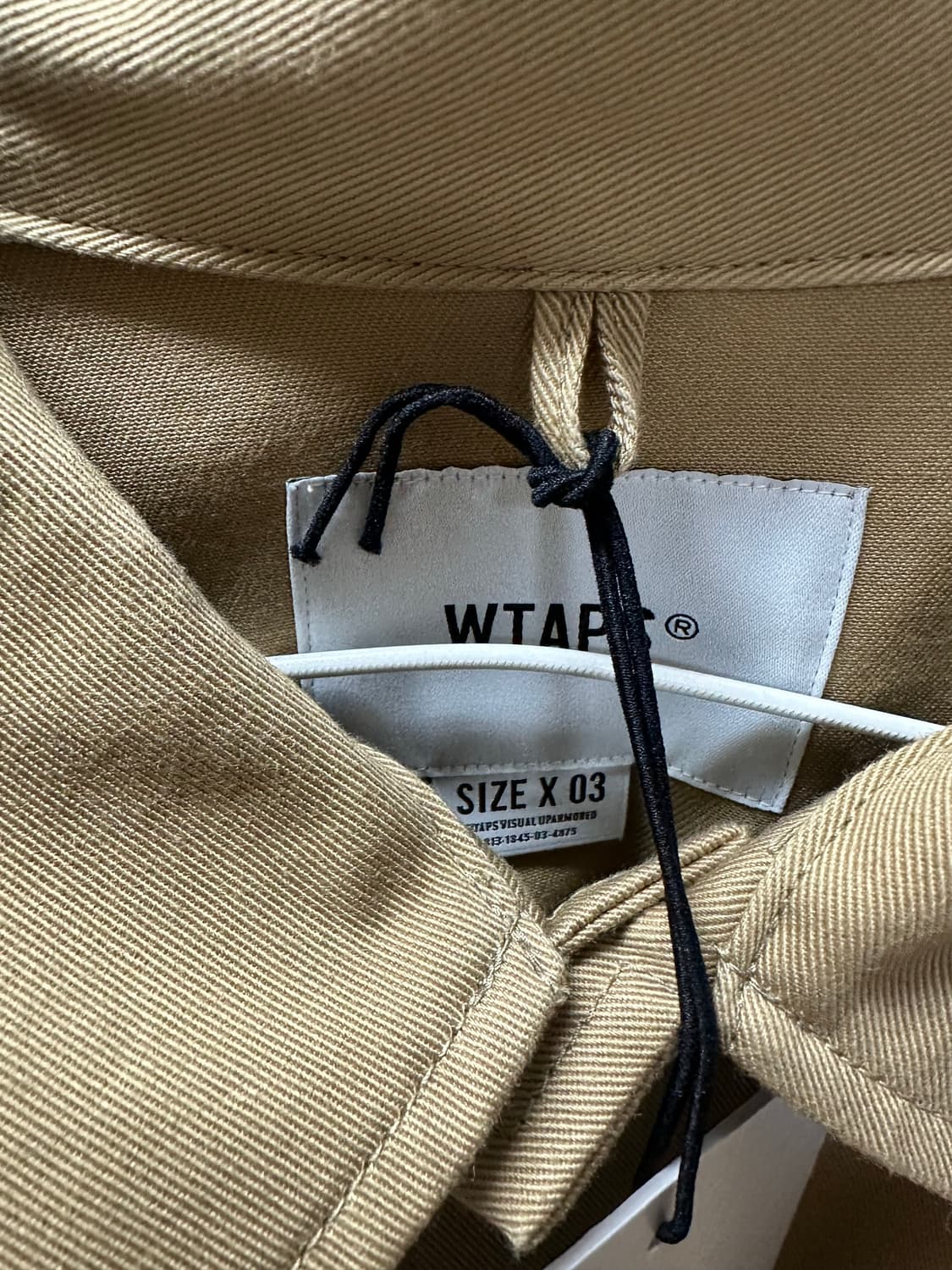 wtaps 더블탭스 정글셔츠 베이지 3사이즈 상품이미지3