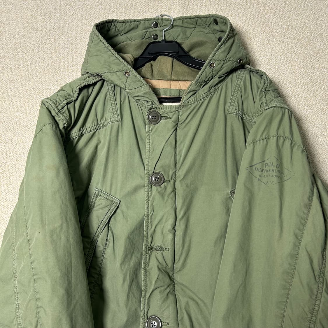 (M) 폴로 데님 앤 서플라이 야상 점퍼 상품이미지3