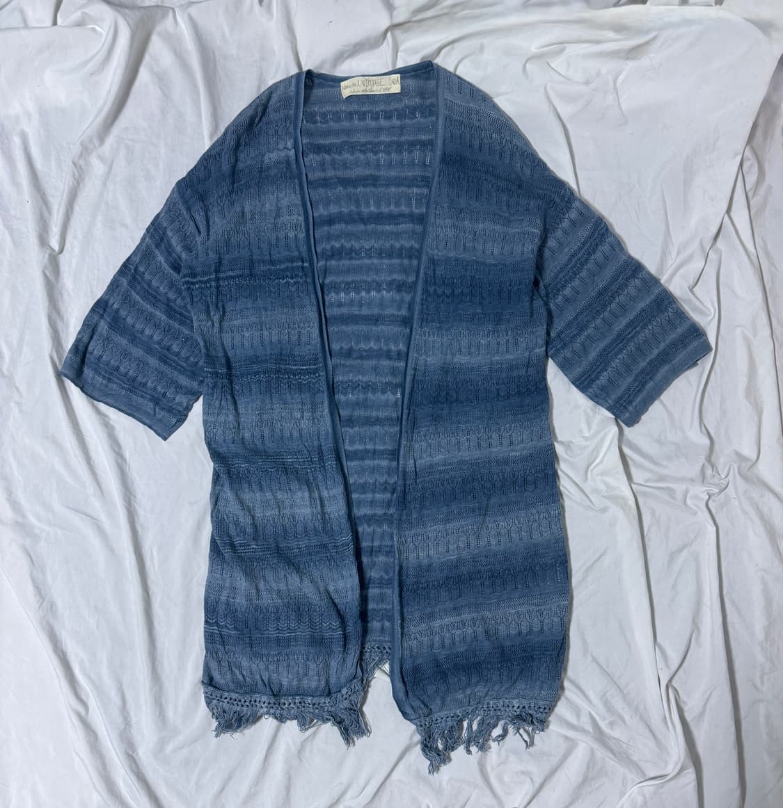 Goa 보헤미안 니트 롱 가디건 에스닉 상품이미지4