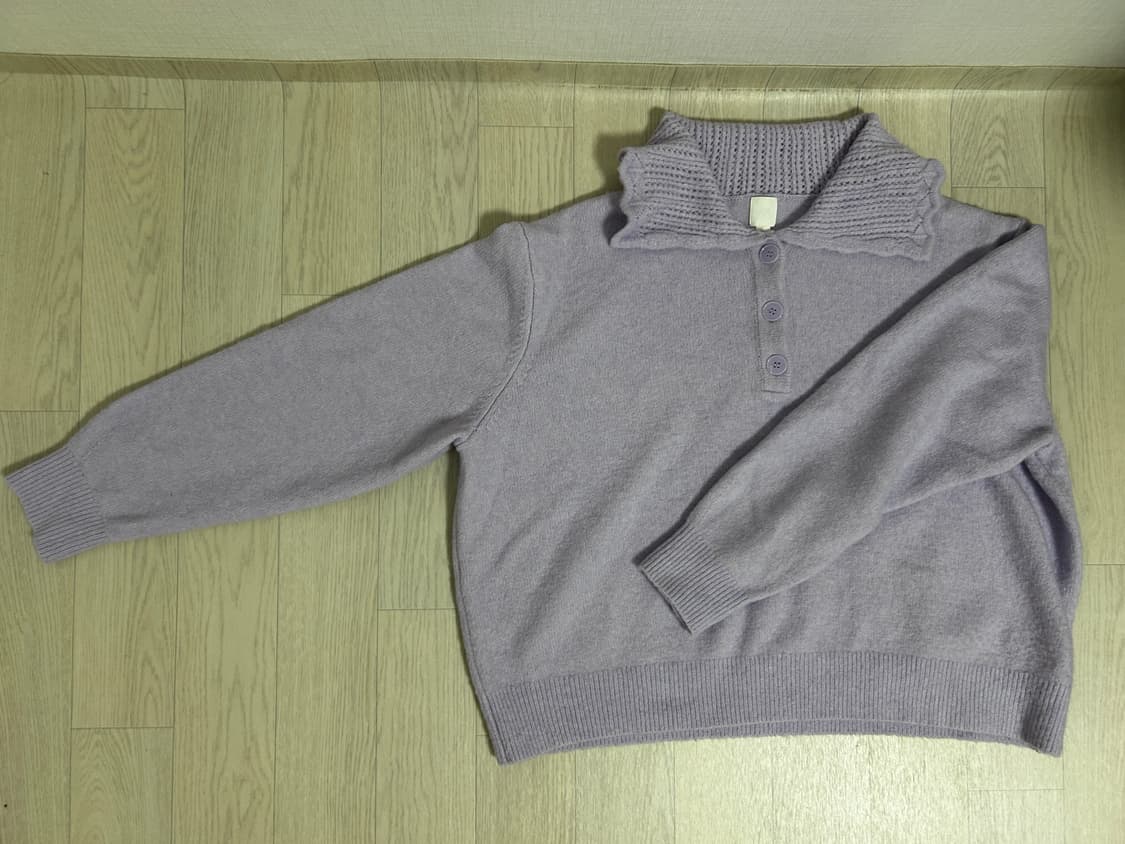 흐앤므 반집업 니트 상품이미지7